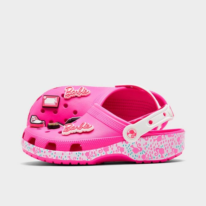 Barbie crocs hot sale