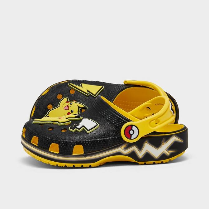 Kids Toddler Crocs x Pokemon Pikachu Classic Clog Shoes