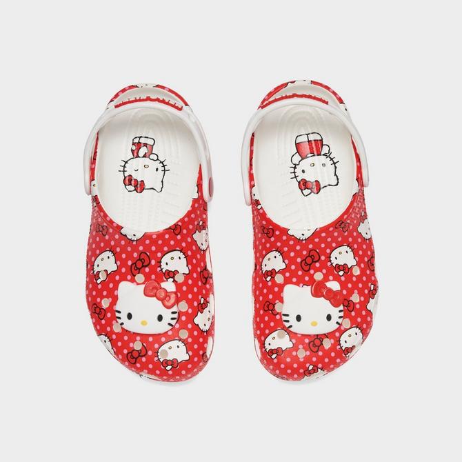 Girls Big Kids Crocs x Hello Kitty Classic Clog Shoes JD Sports