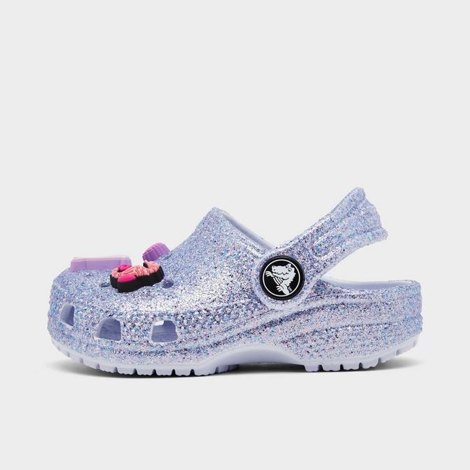 Fashion girls sparkle crocs