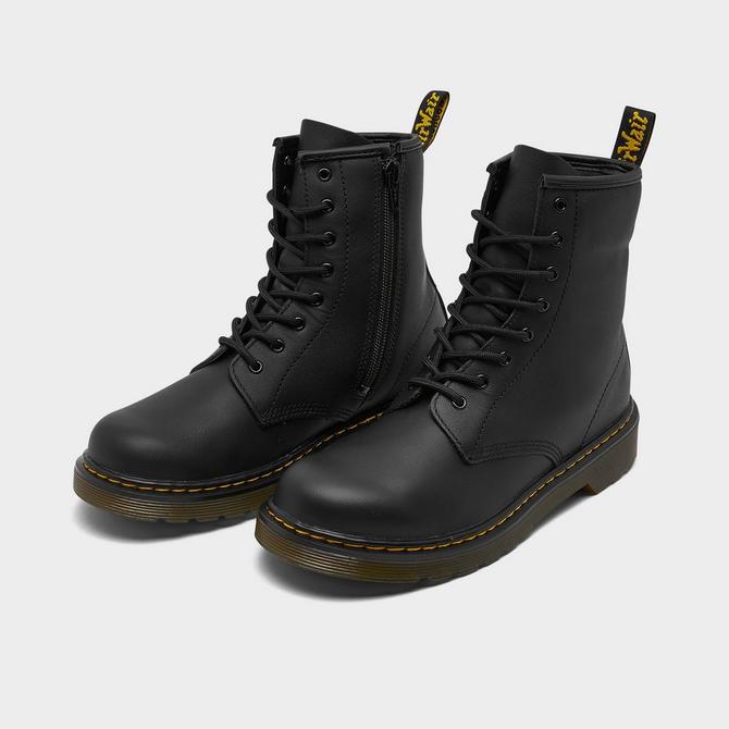 Girls Big Kids Dr. Martens 1460 Softy T Leather Lace Up Boots