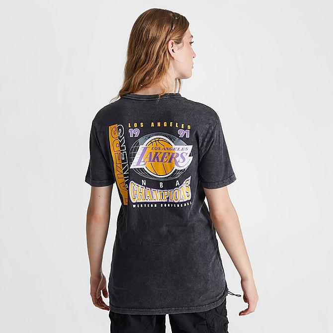 Women's Mitchell and Ness Los Angeles Lakers NBA Moment T-Shirt