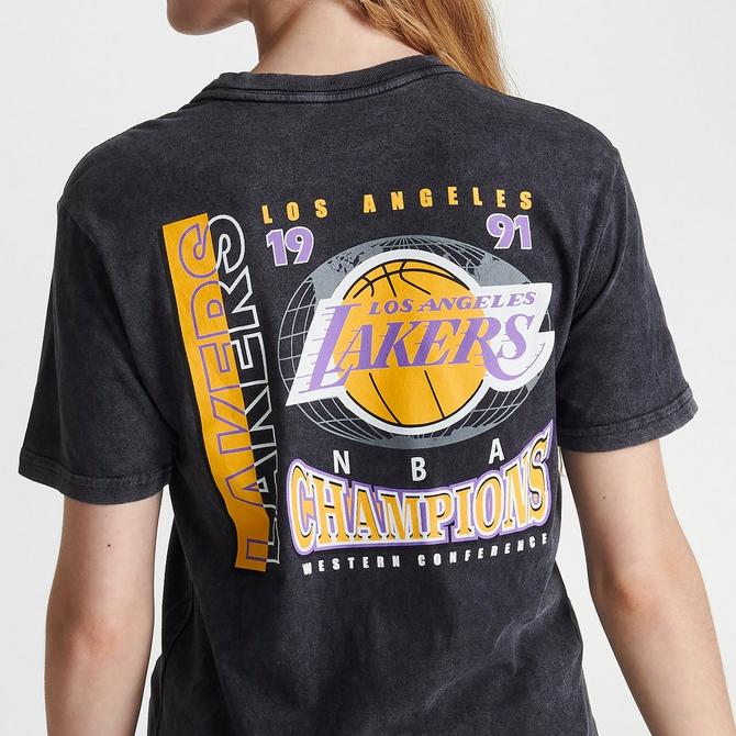 NBA Los Angeles Lakers Practice Short Sleeve Tee (Black, Small) :  : Clothing & Accessories