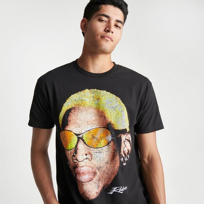 Dennis Rodman Big Head Graphic T-Shirt