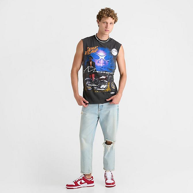 Dennis Rodman Desert Moon Graphic Sleeveless T-Shirt | JD Sports Dennis Rodman Desert Moon Graphic Sleeveless T-Shirt | JD Sports