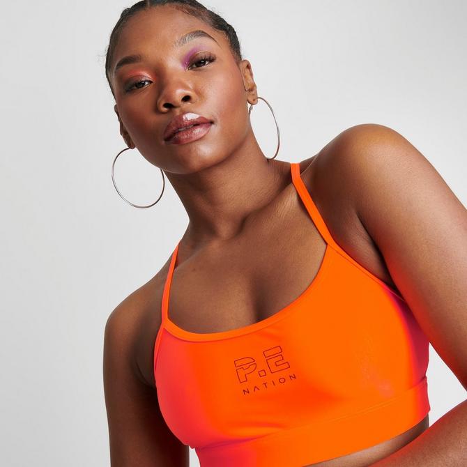 Women's Nike Indy Strappy Light-Support Padded Ribbed Longline