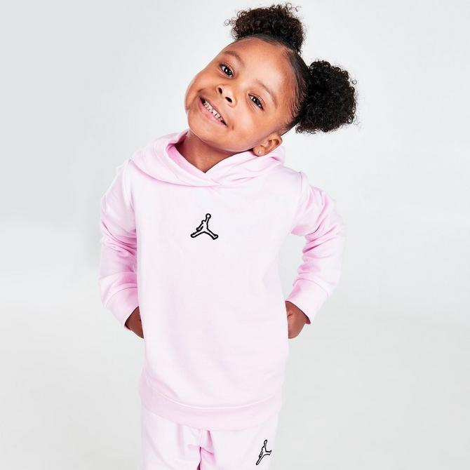 Girls' Toddler Jordan Jumpman Essentials Fleece Hoodie and Jogger Pants  Set