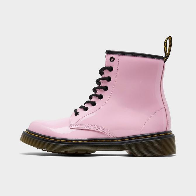 Girls Little Kids Dr. Martens 1460 Patent Leather Lace Up Boots JD Sports