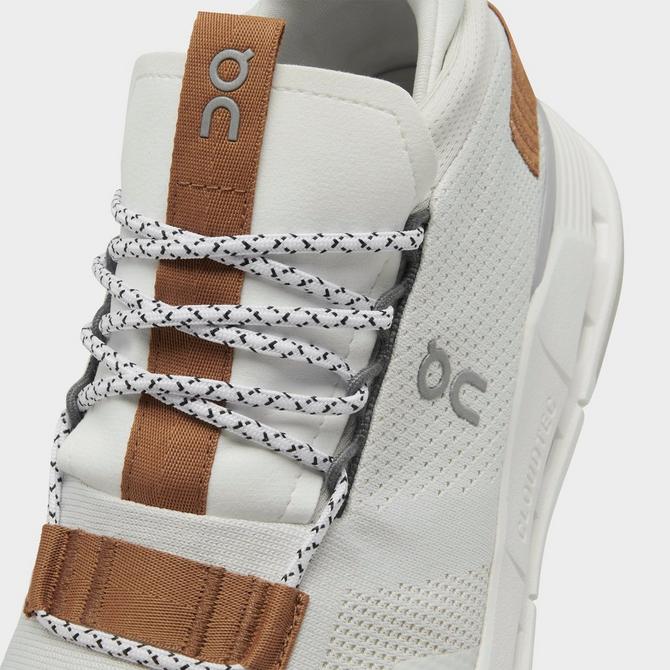 on cloudnova sneakers white pearl