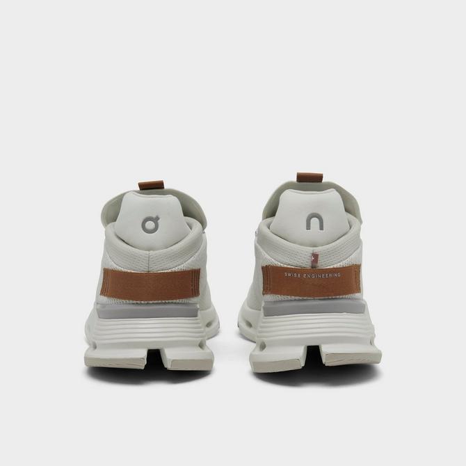 on cloudnova sneakers white pearl