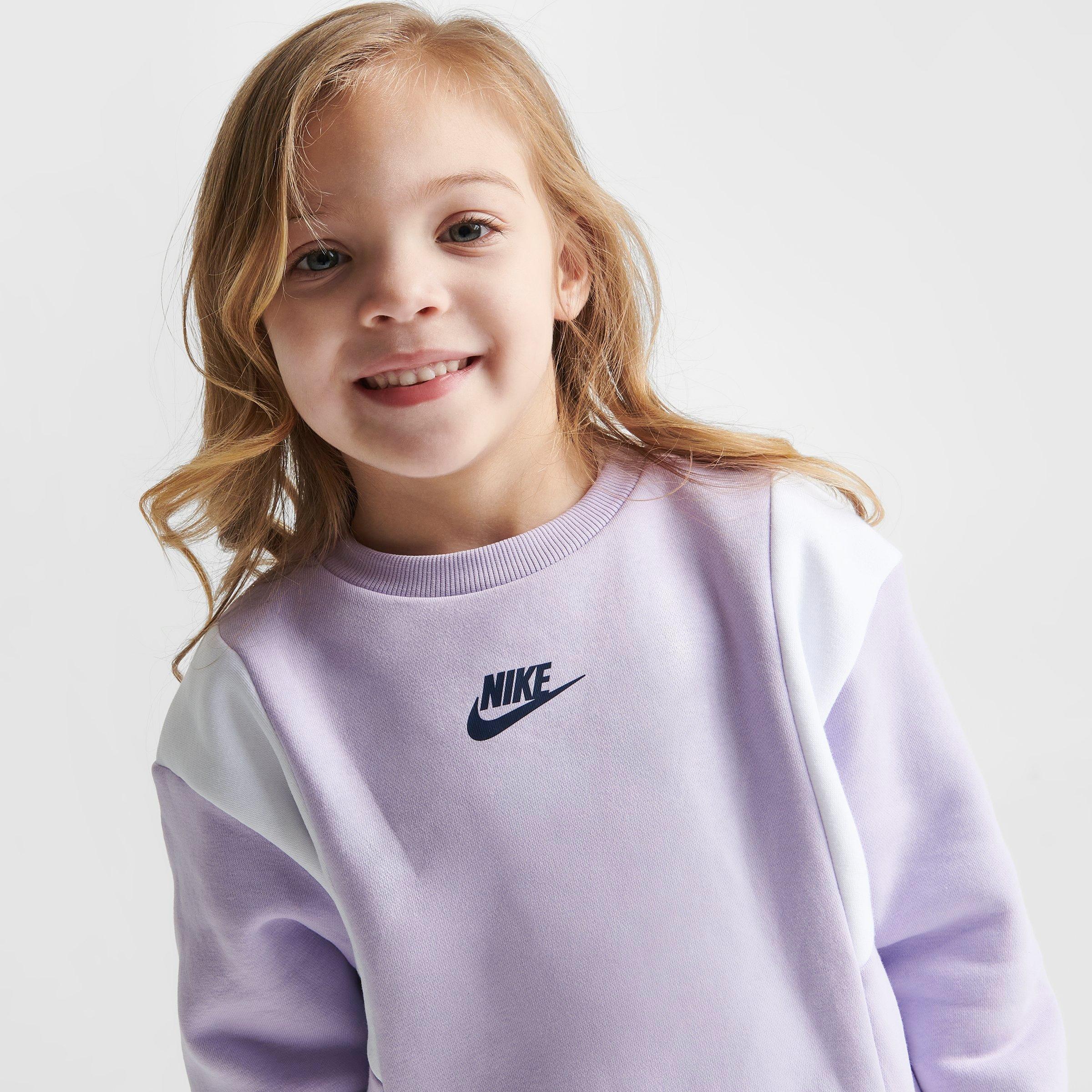 Girls' Toddler Nike Join The Club Crewneck Sweatshirt and Leggings Set