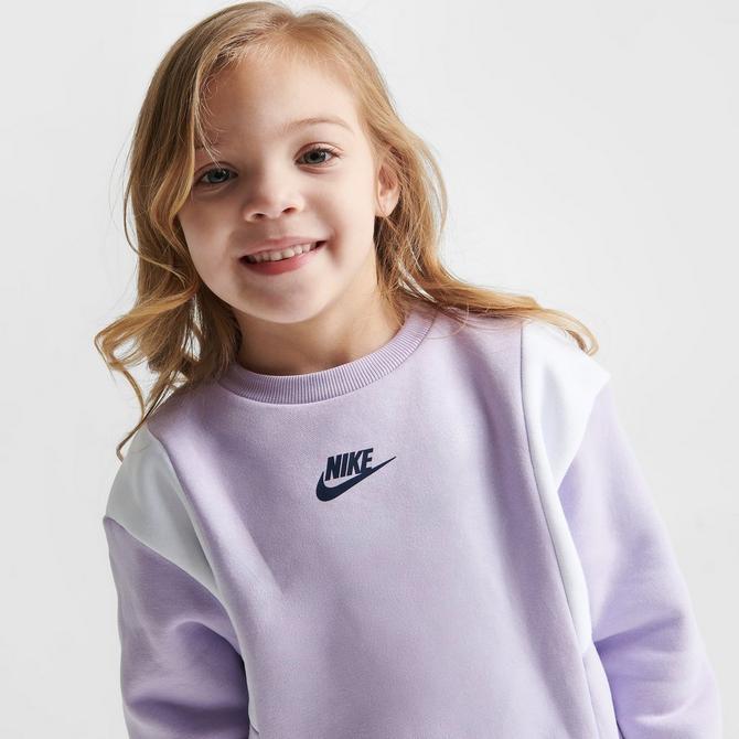 Girls Toddler Nike Sweatshirt and Leggings Set