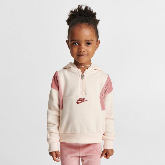 Girls red nike online hoodie