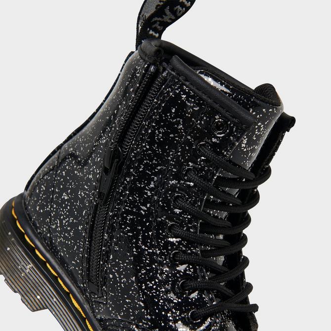 Dr martens store oily black glitter