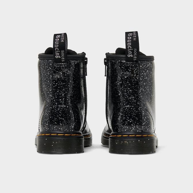 Black glitter cheap dm boots