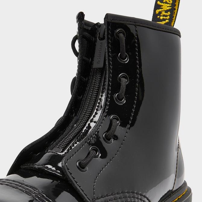 Junior Devon Bex Leather Ankle Boots, Black