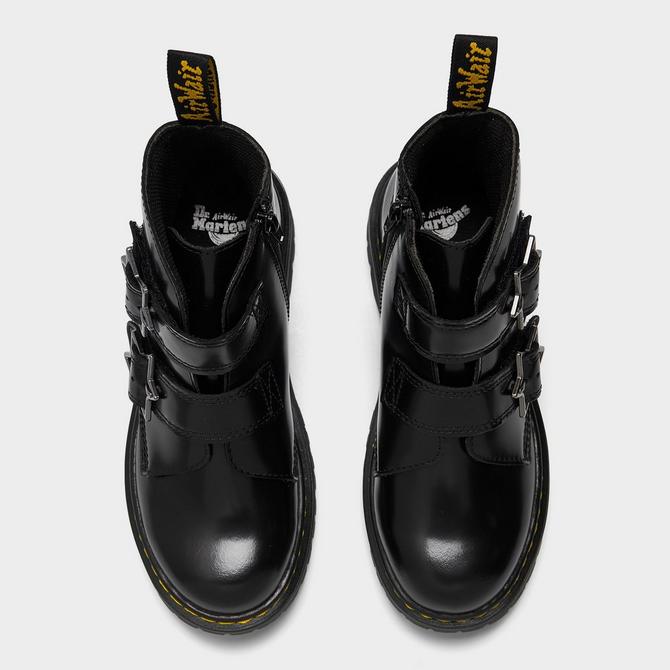 Girls' Big Kids' Dr. Martens Devon Bex Leather Platform Ankle Boots