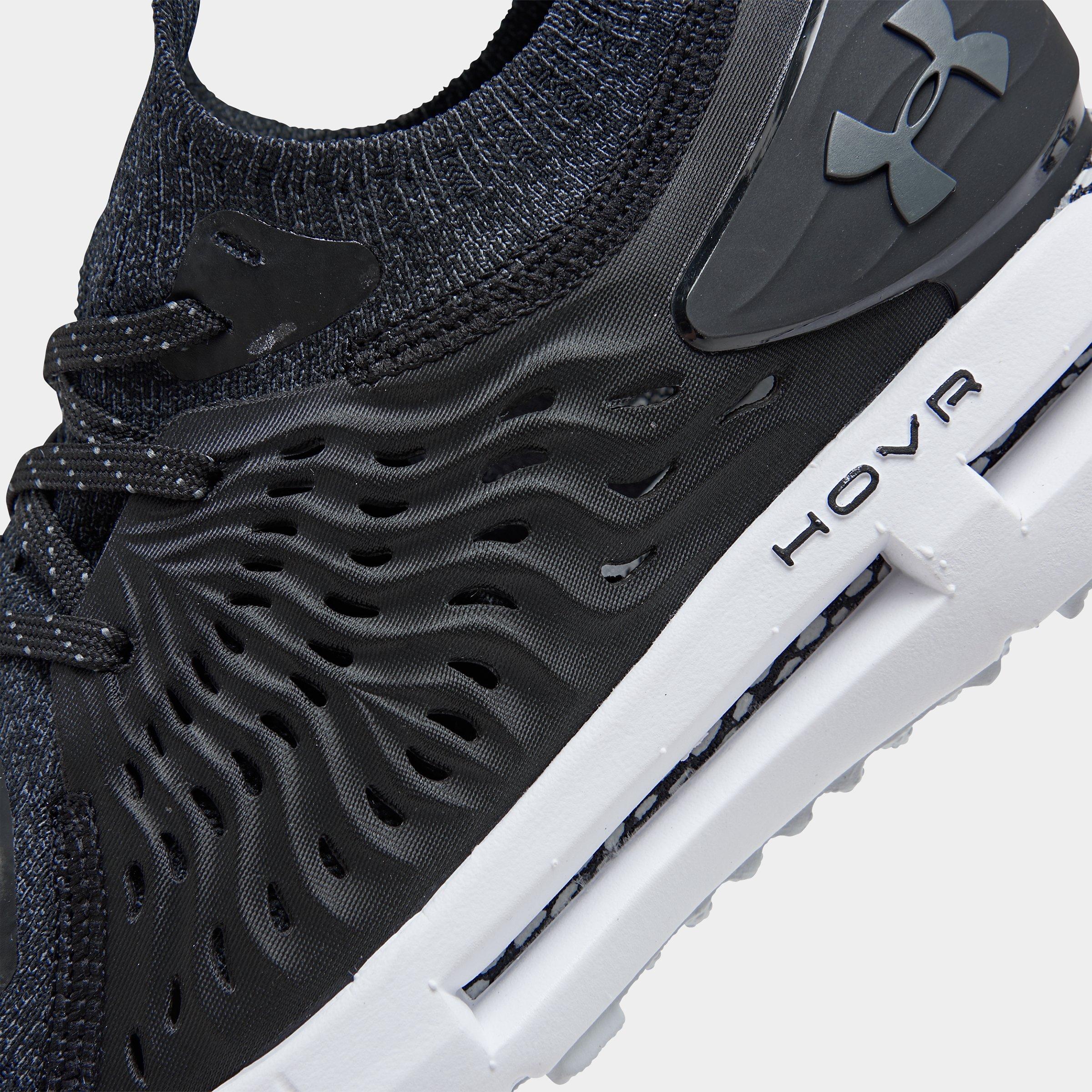 black and pink under armour shoes
