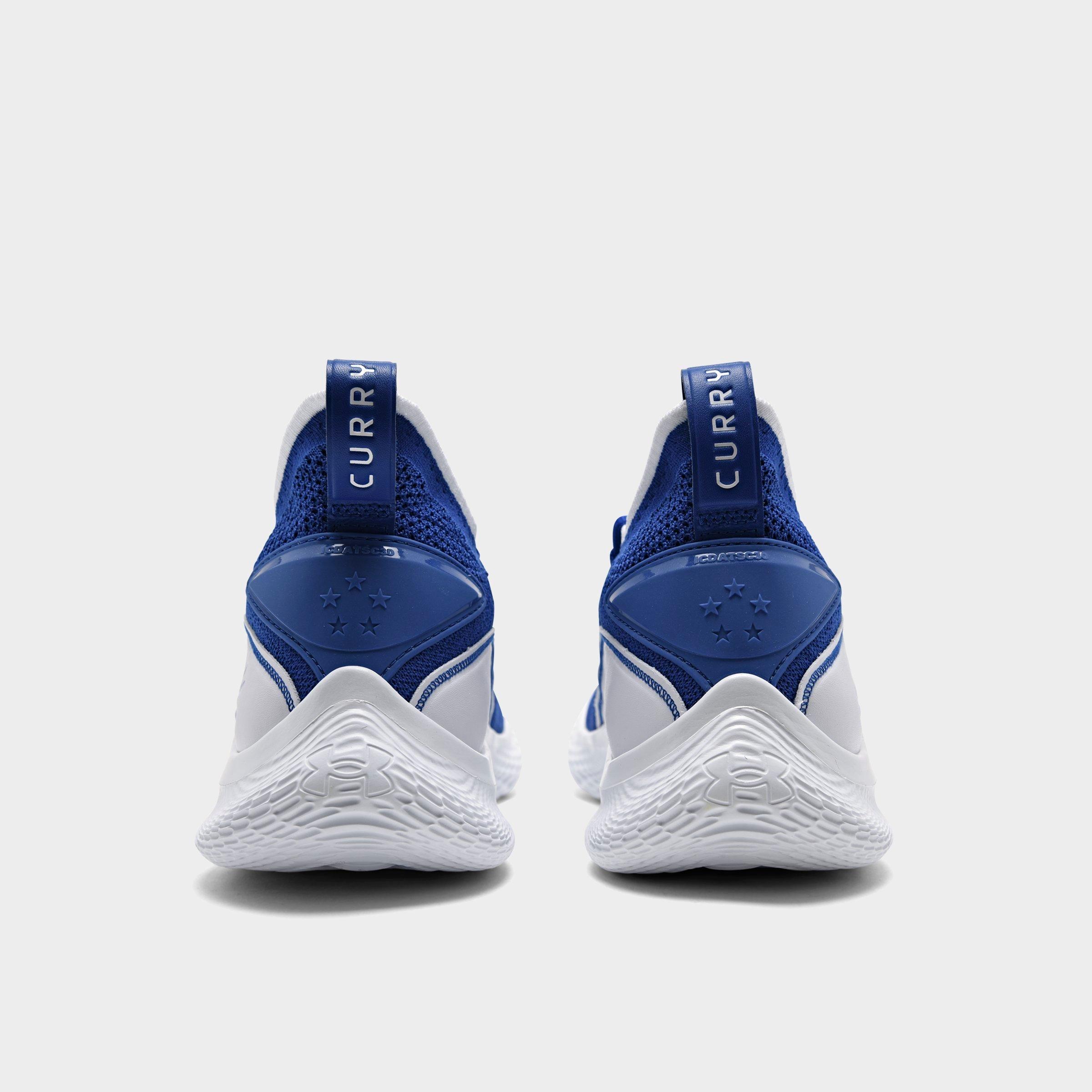 royal blue under armour basketball shoes