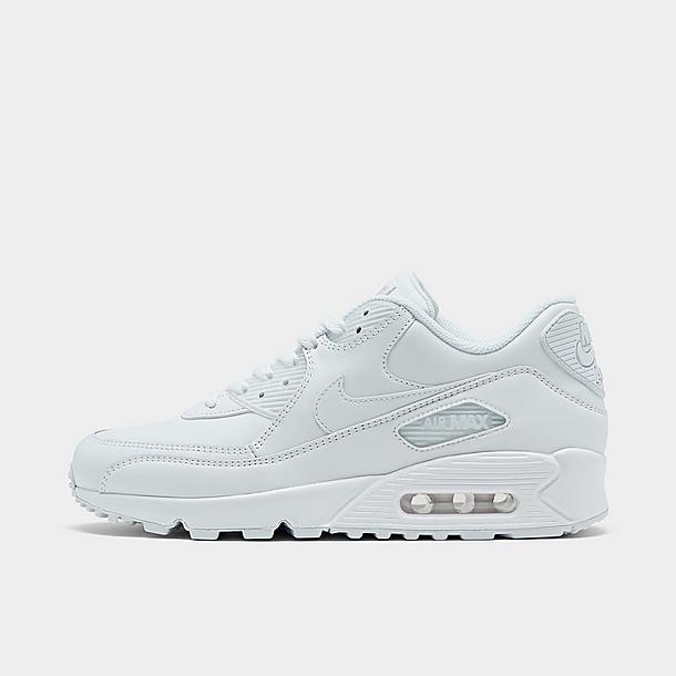 Men S Nike Air Max 90 Leather Casual Shoes Jd Sports