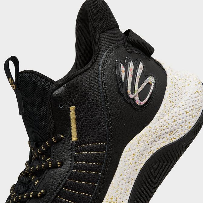 Curry shoes black clearance and gold