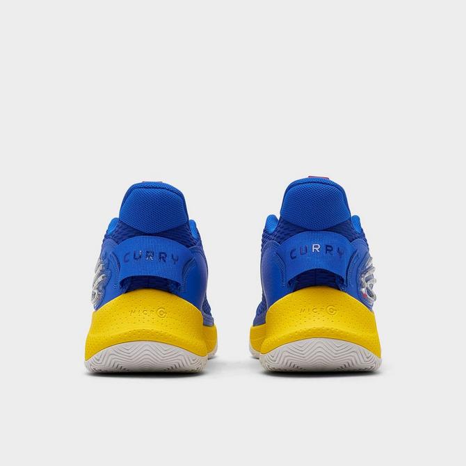 Under armour curry clearance kids blue