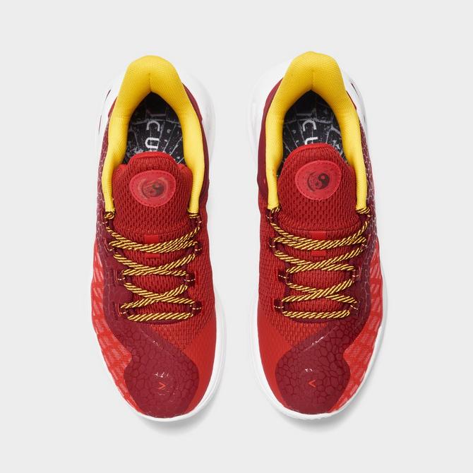 Under armour curry store red kids