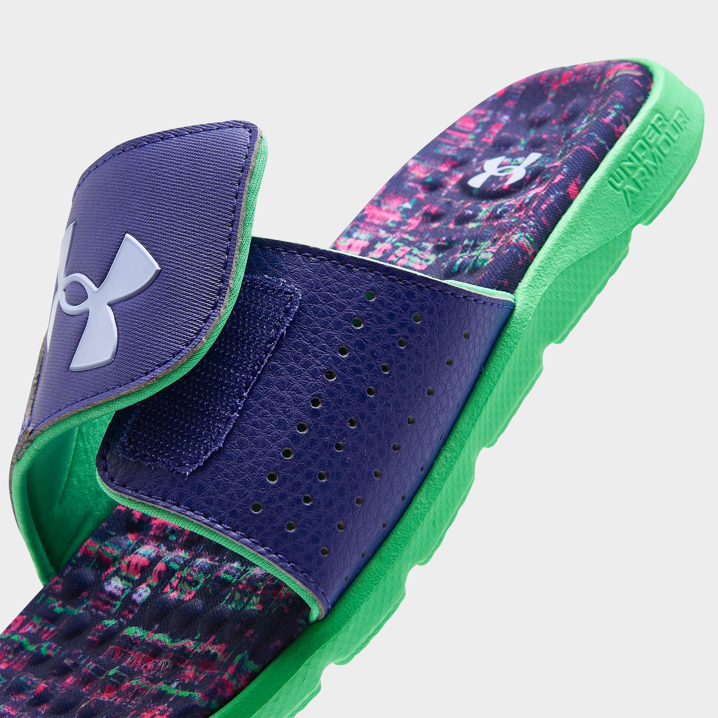 Under armour sandals discount kids