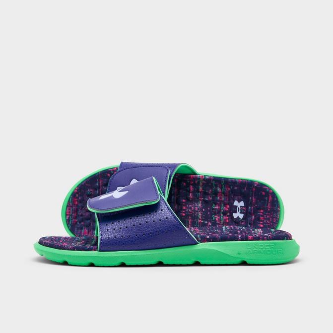 Under armour shop toddler slide sandals