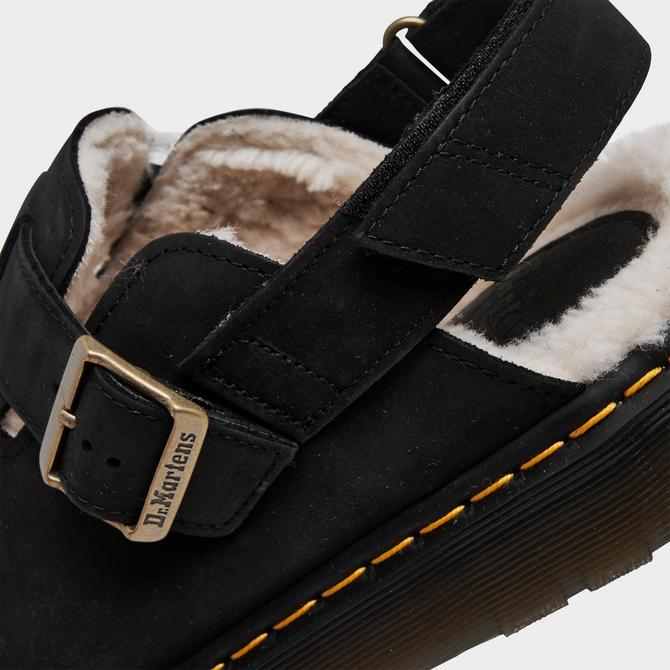 Fur lined best sale mule shoes