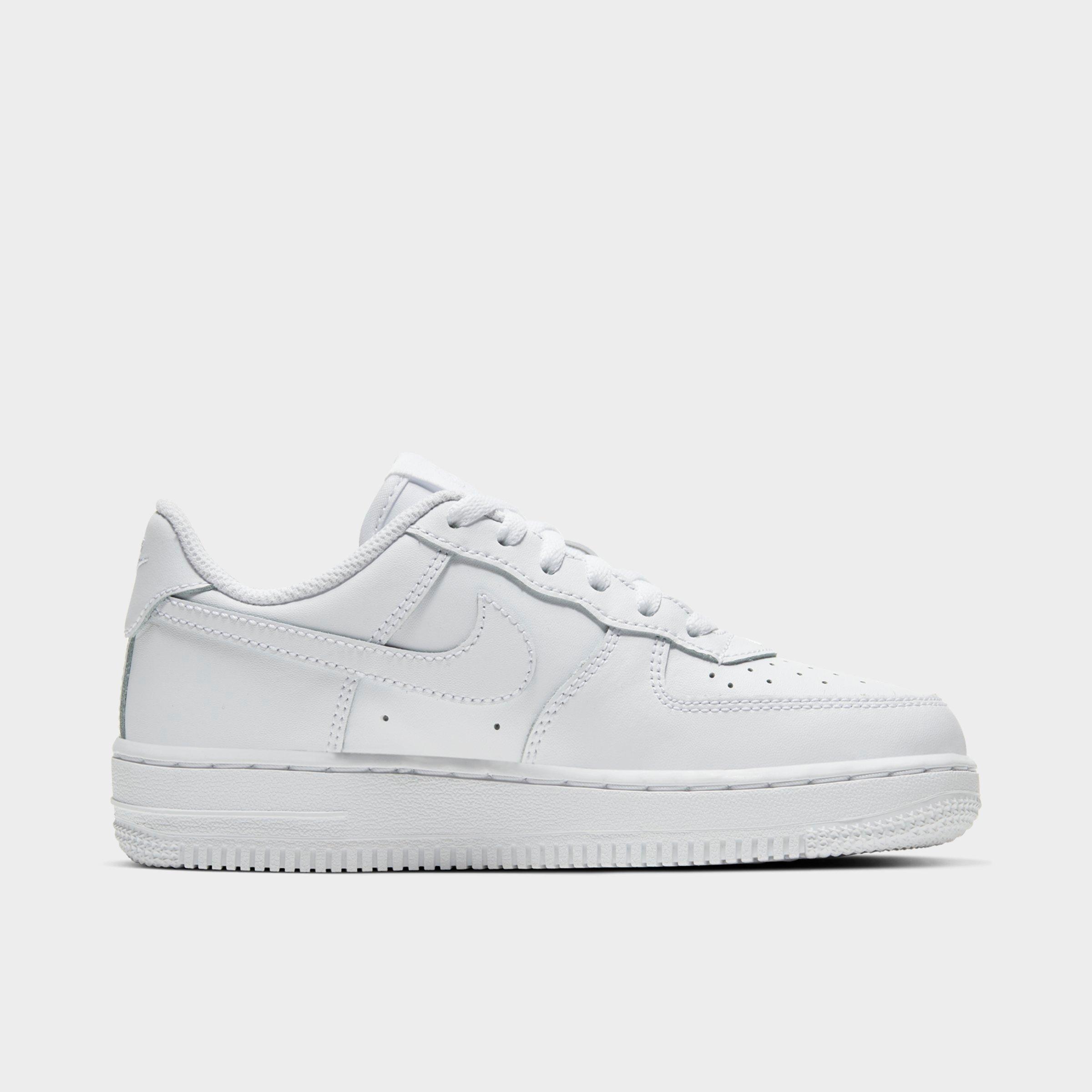 white low top air force ones kids