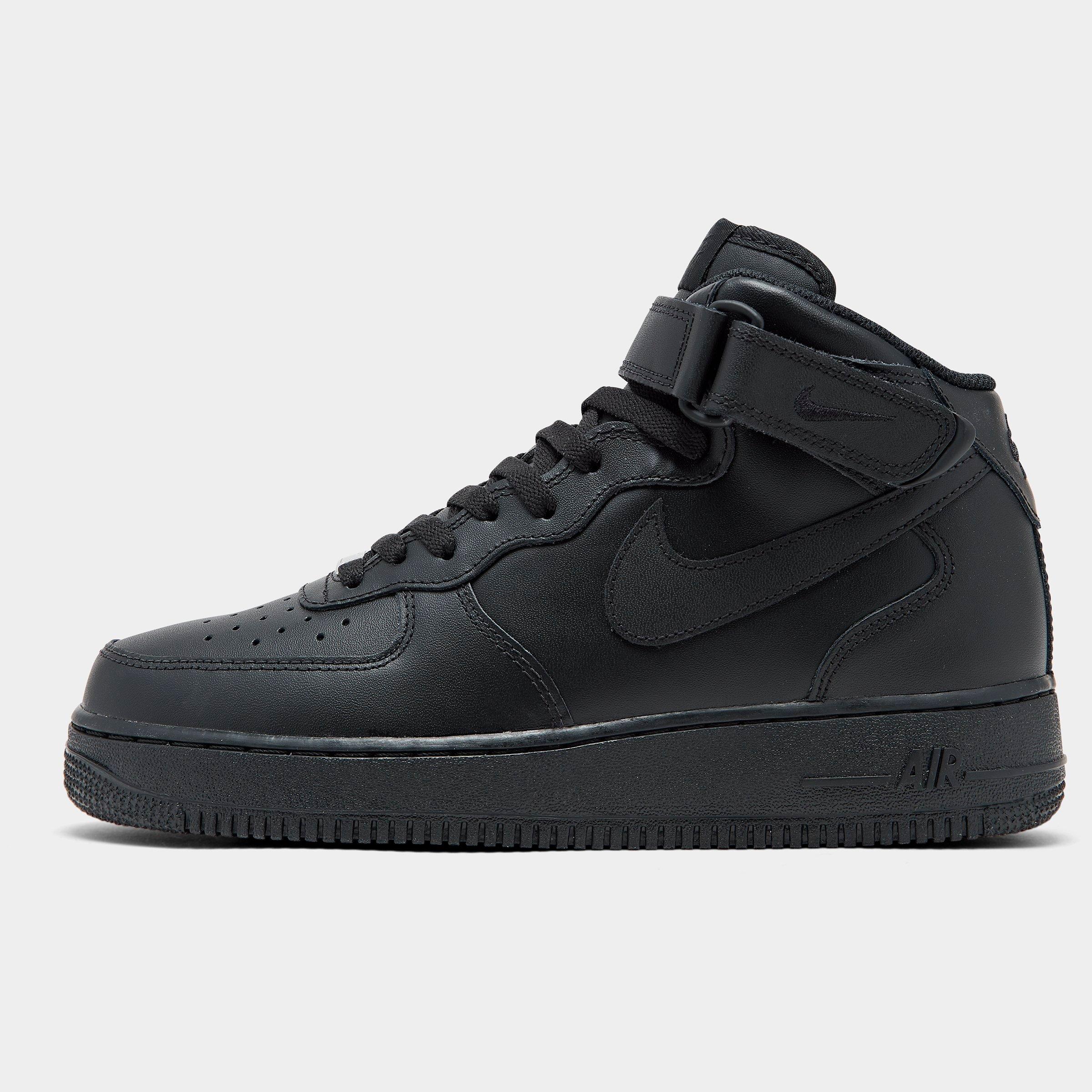 all black air force 1 kids