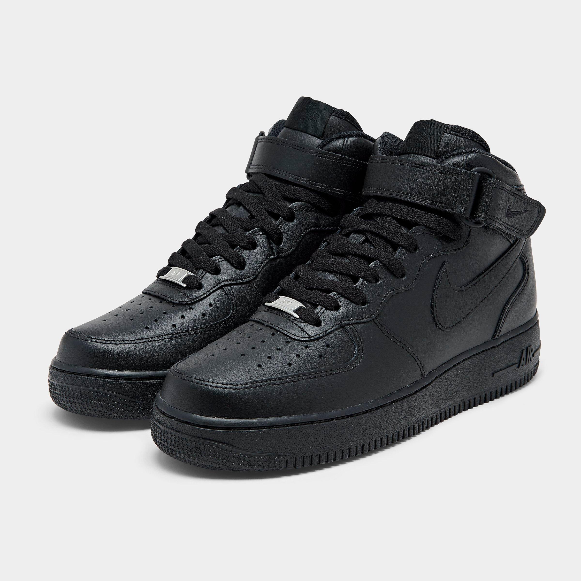 black air force 1 mid