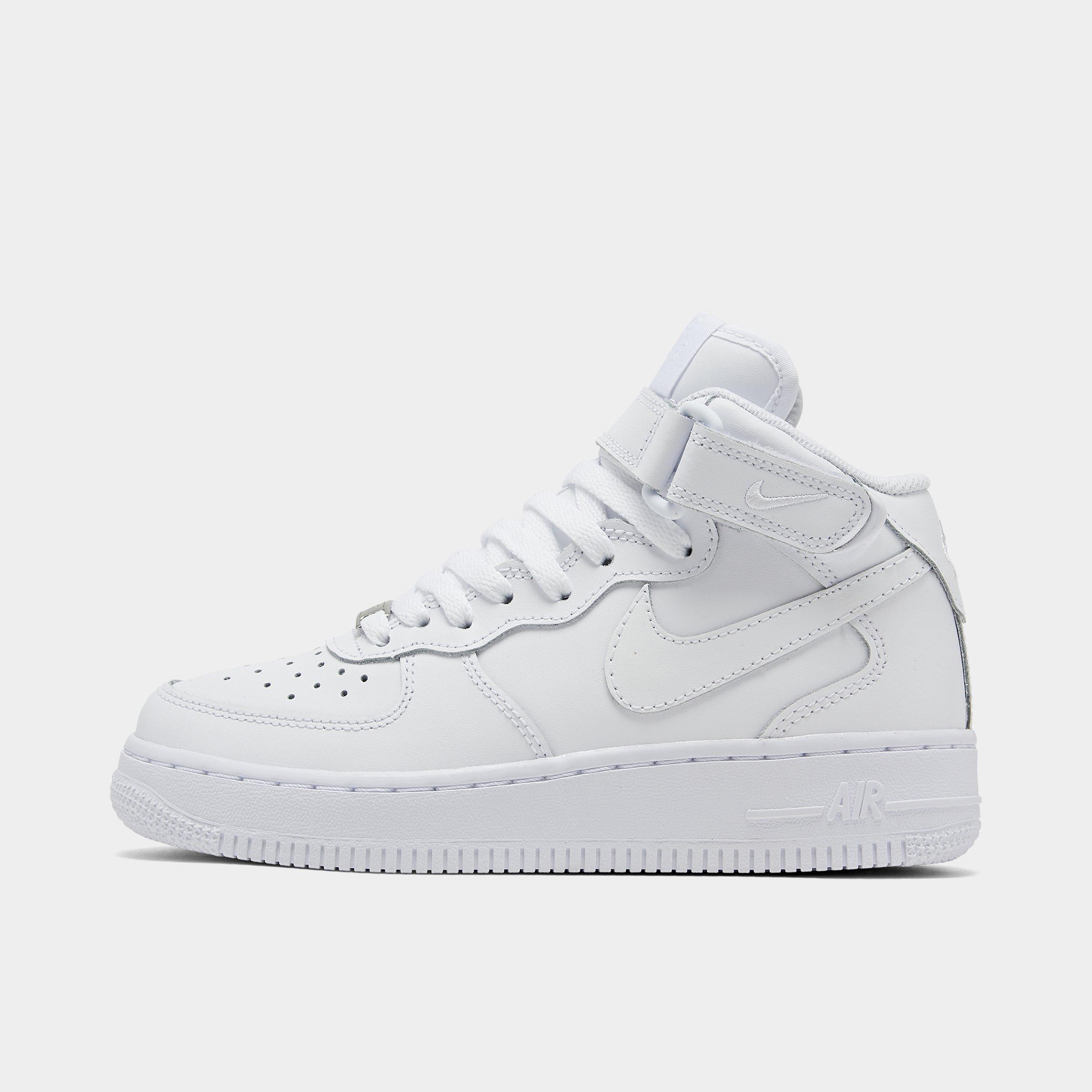 air force 1 mid white kids