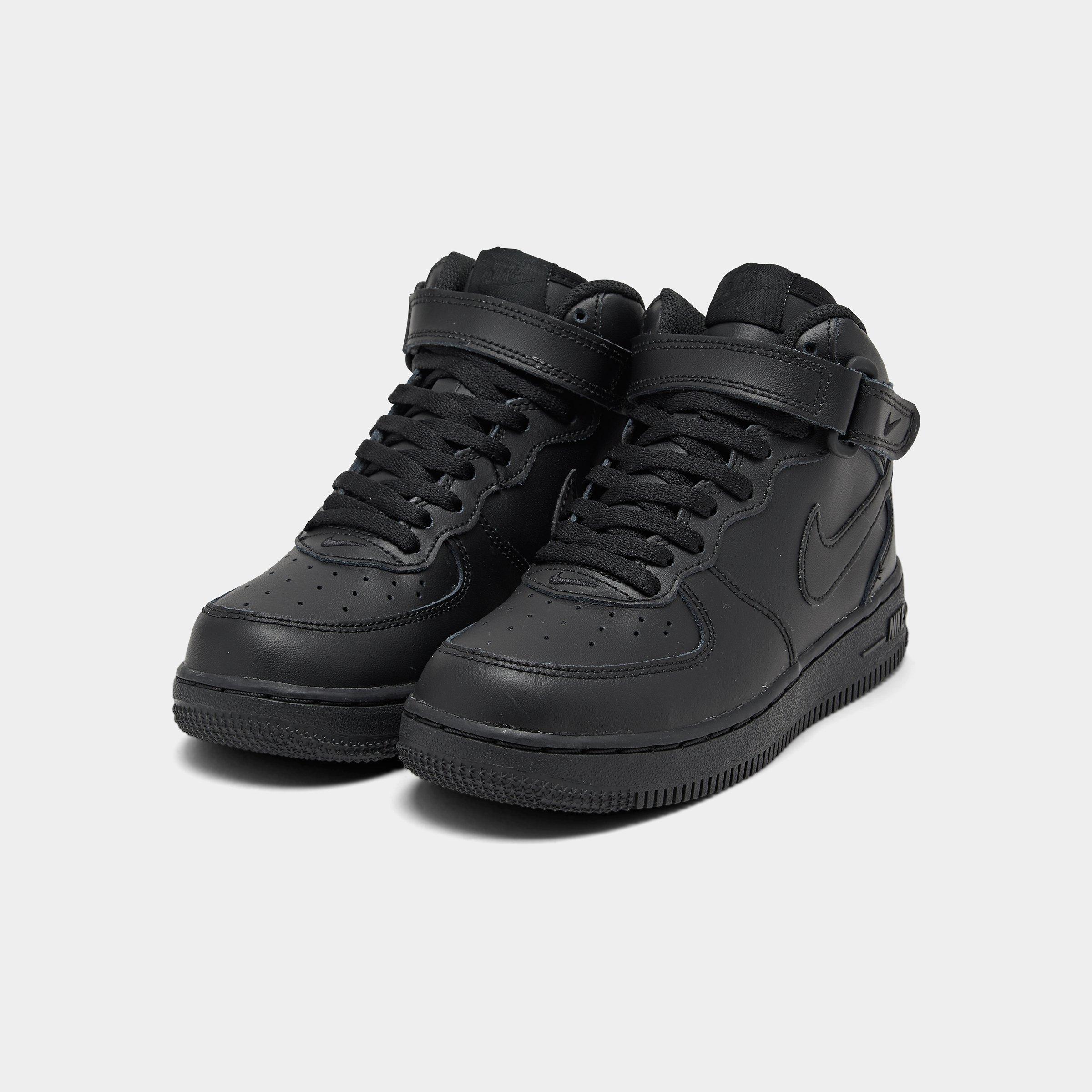 kids black air force ones