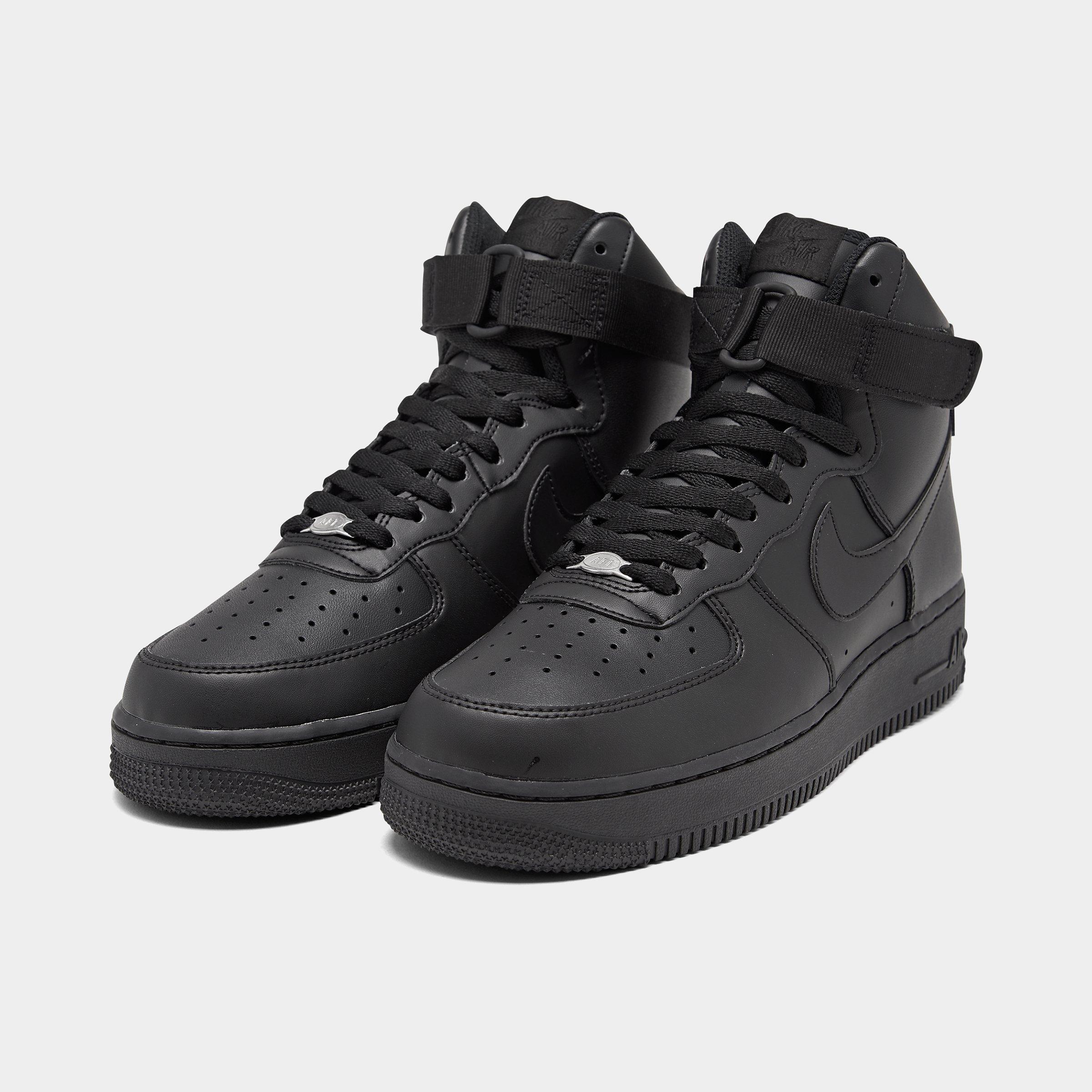 black air force high top