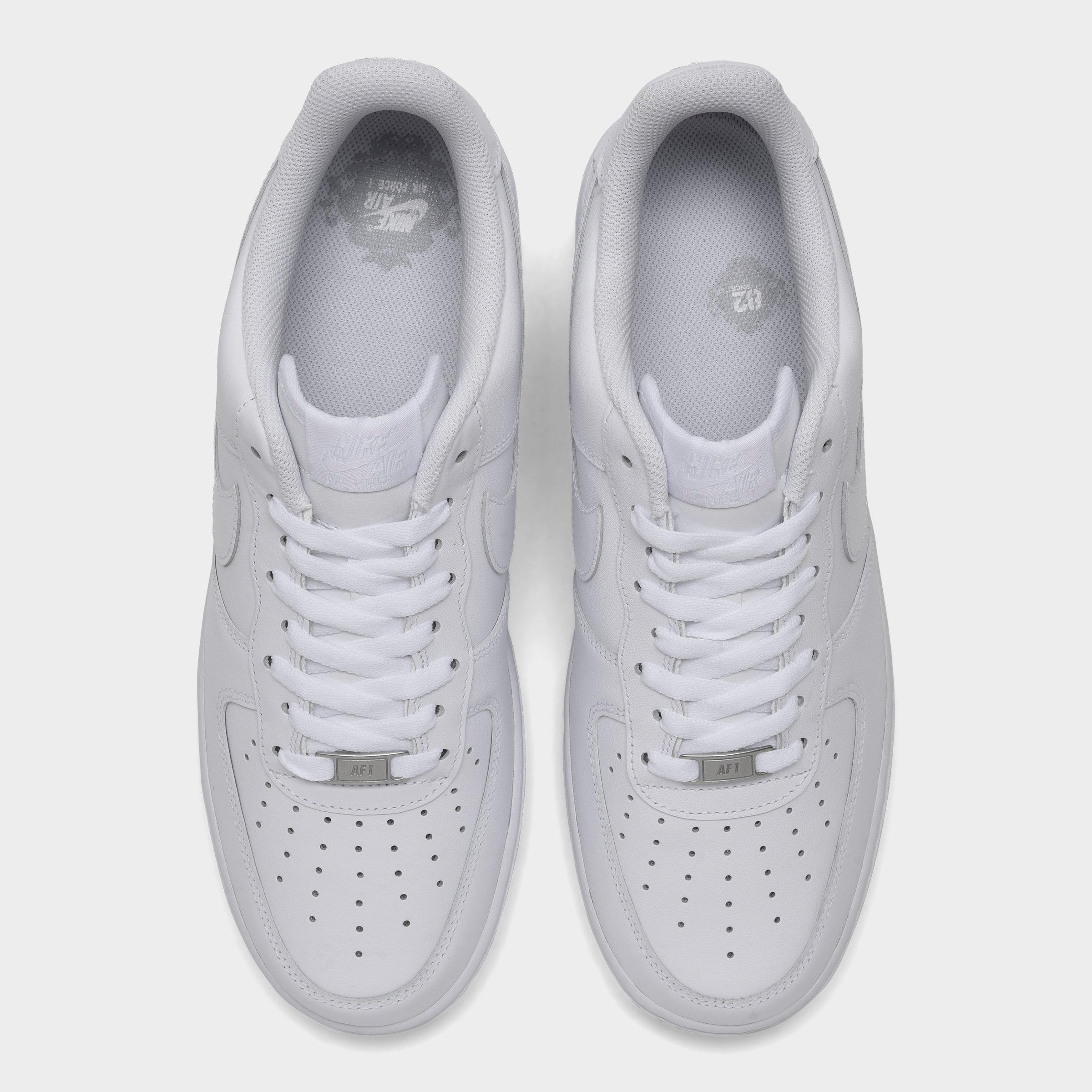 white mens air force 1 low