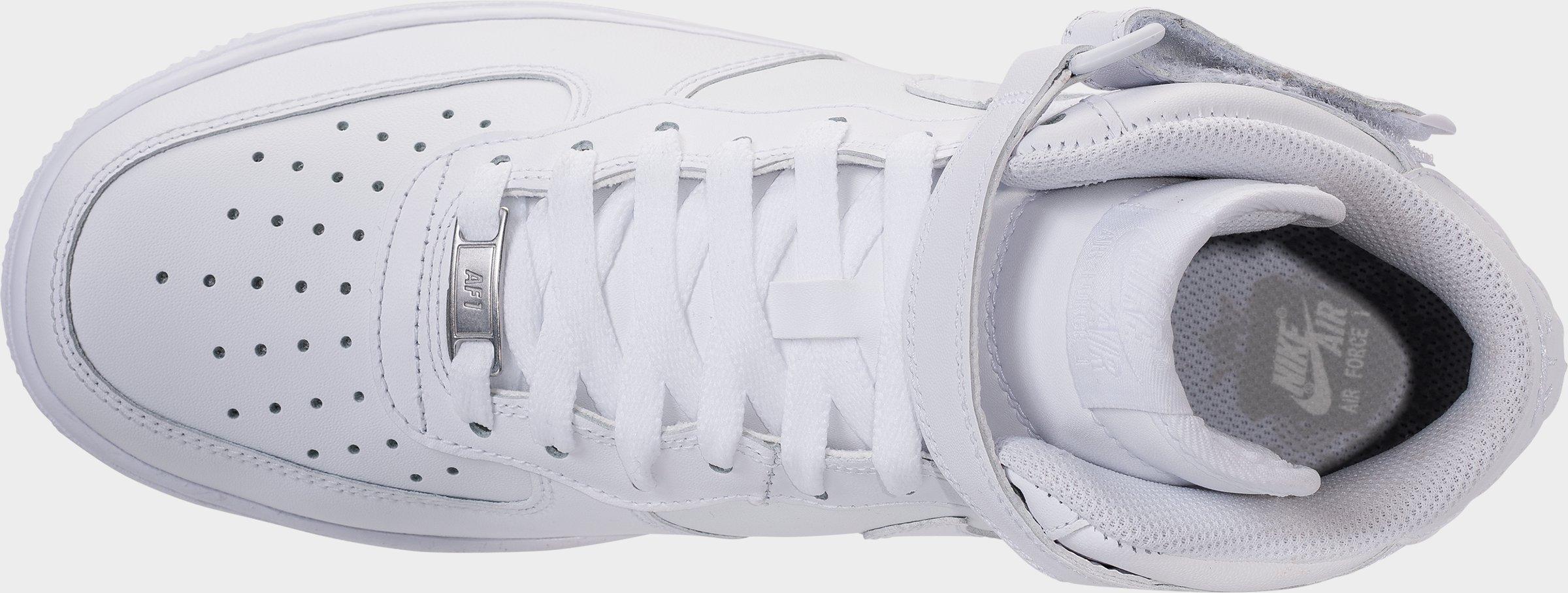 nike air force 1 white mid mens