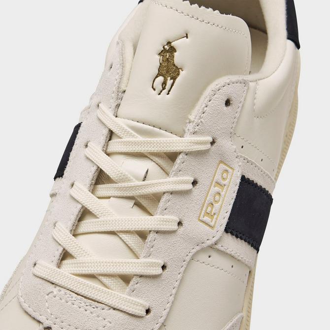 Men's Polo Ralph Lauren Heritage Aera Leather Casual Shoes| JD Sports