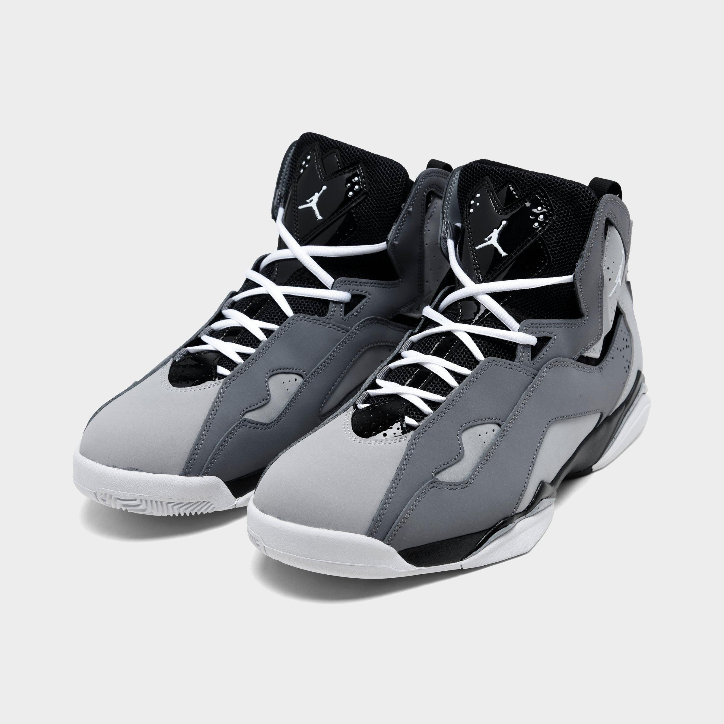 jordan true flight black and white