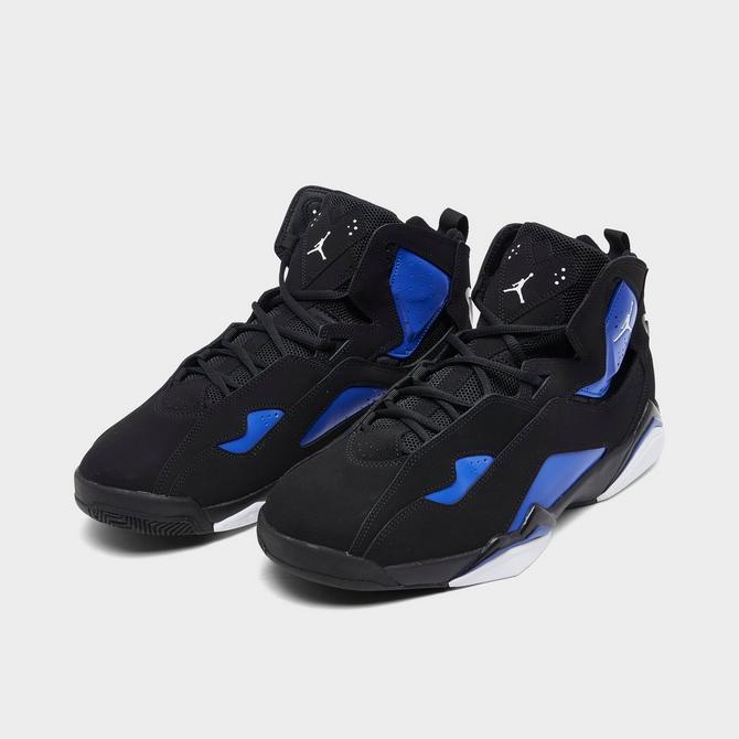 Jordan flight best sale blue and black