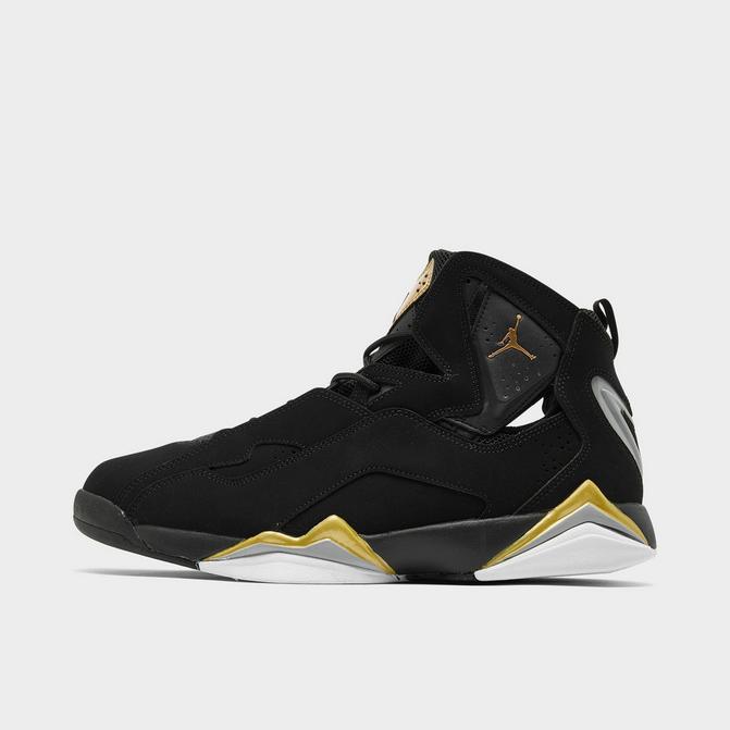 Black and gold jordans hot sale mens