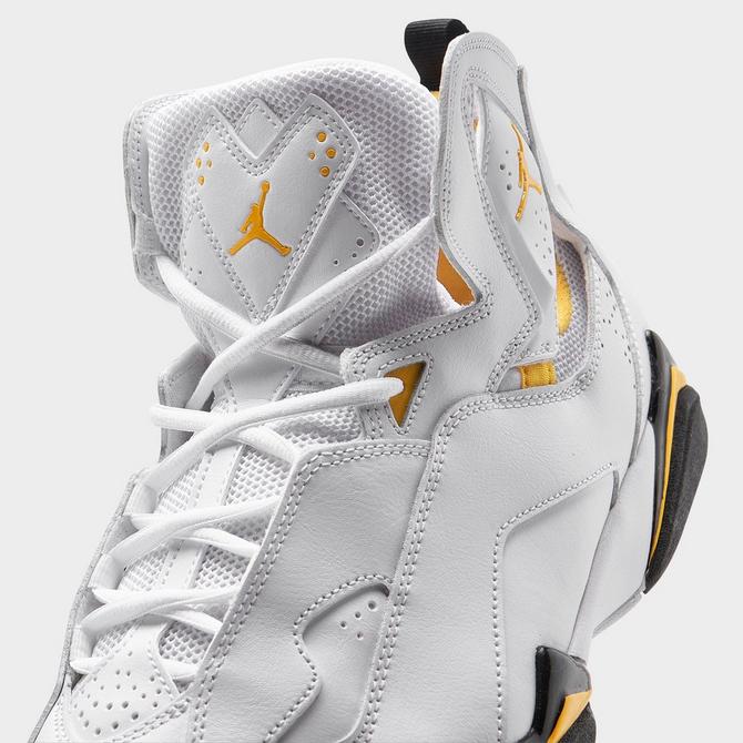 Jordan true flight 2025 white and gold