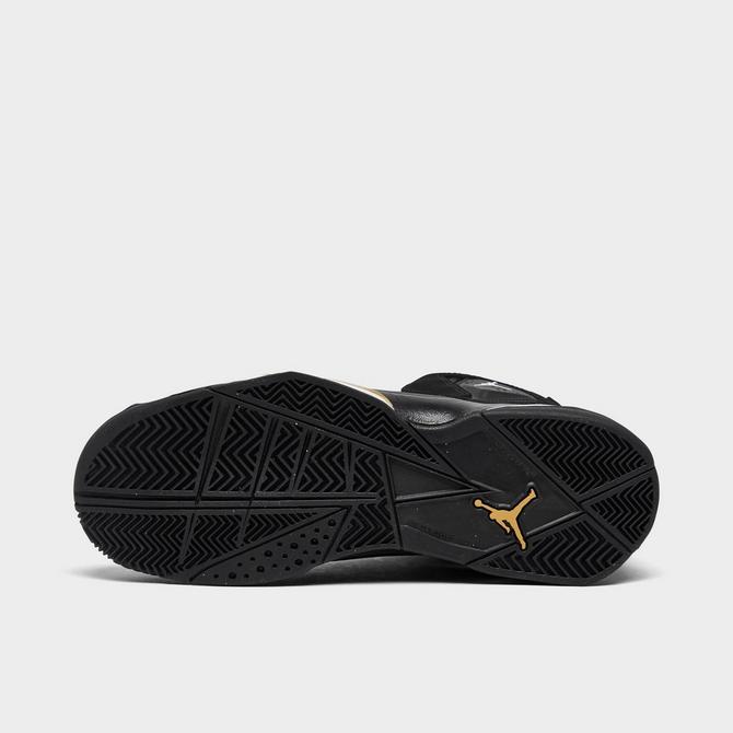 Boys black and hot sale gold jordans