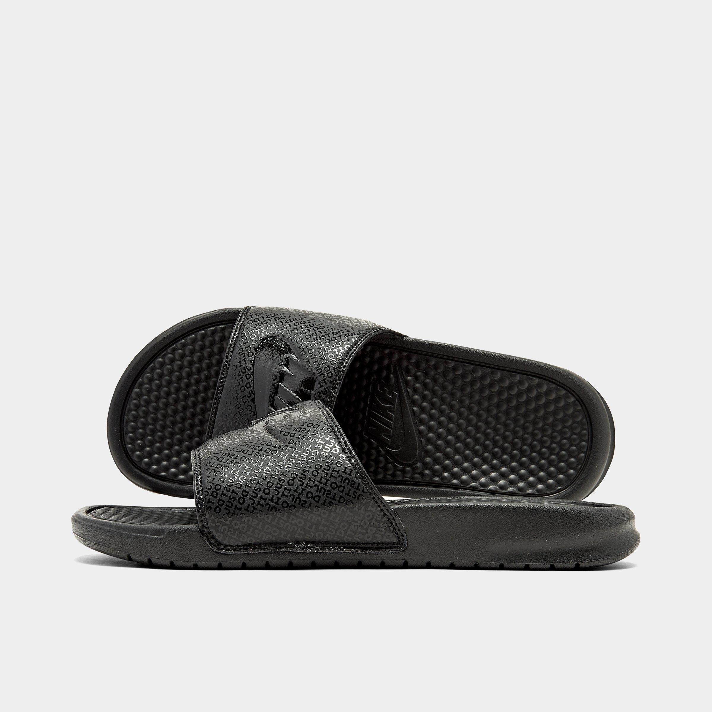 nike benassi croc