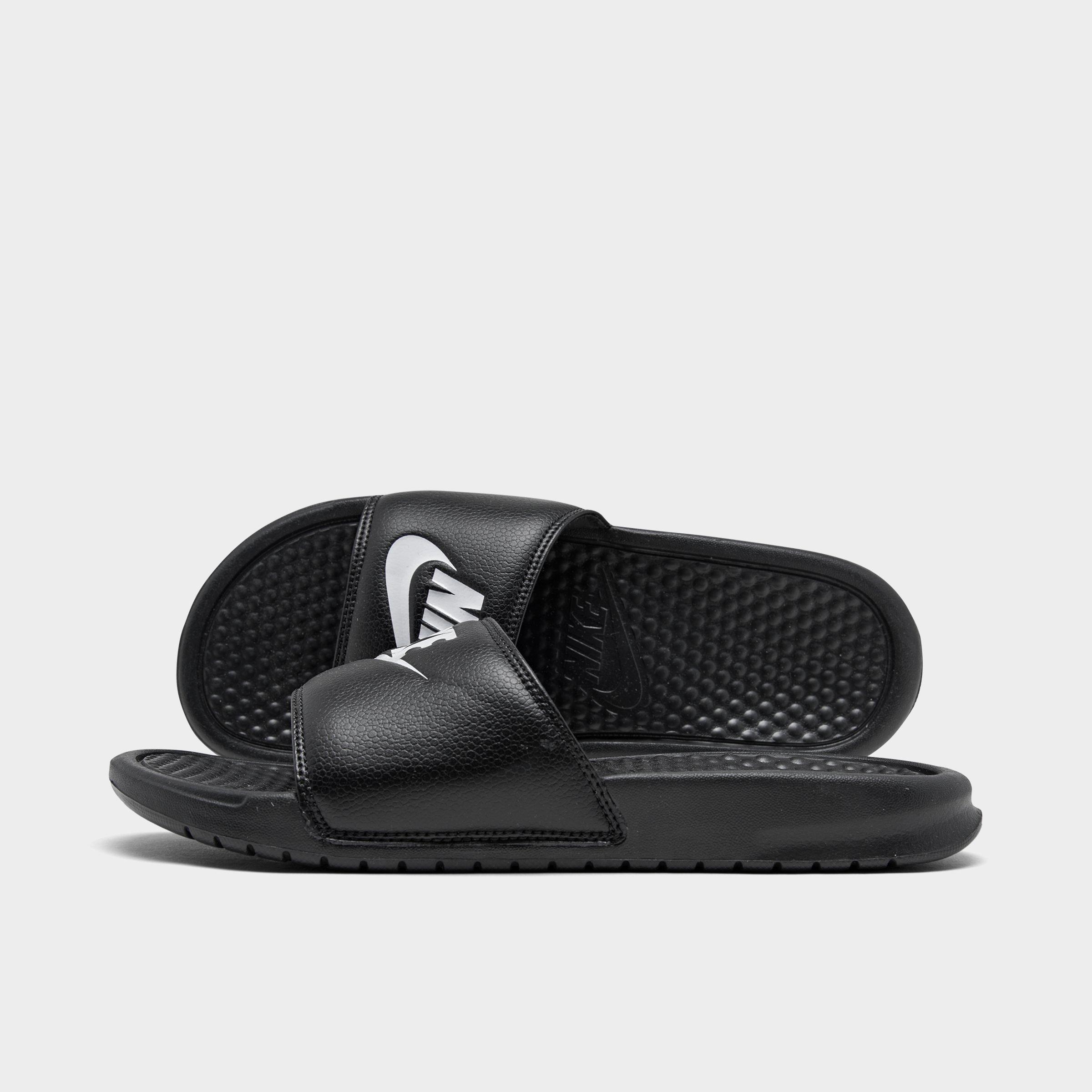 nike black slides mens