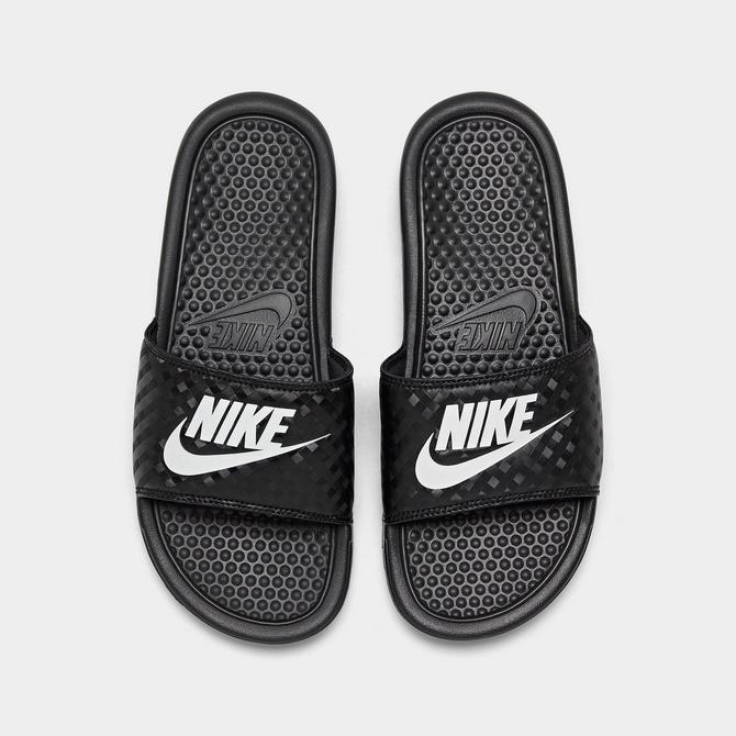 Women s Nike Benassi JDI Swoosh Slide Sandals JD Sports