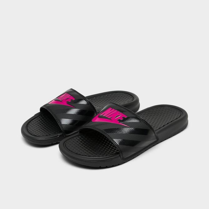 Nike Benassi JDI Swoosh Slide Sandals| JD Sports