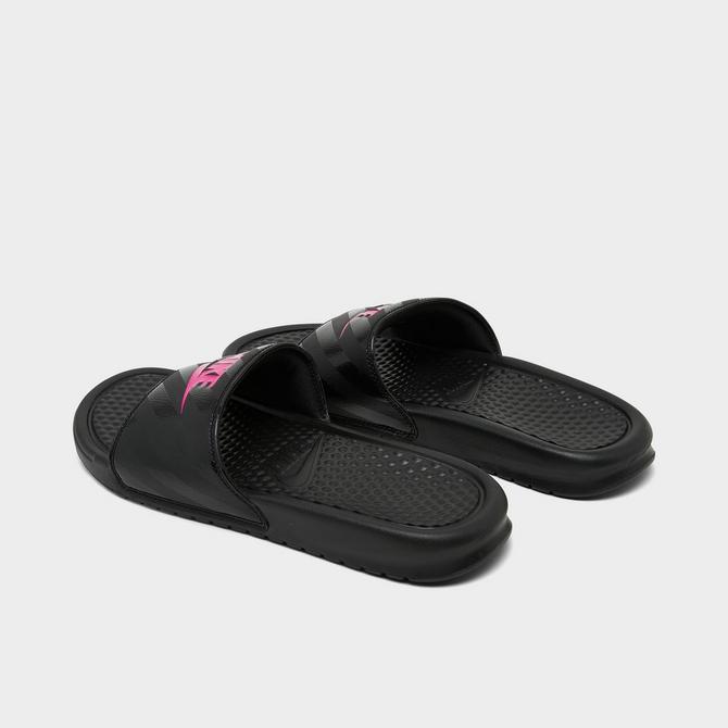 Nike Benassi Floral Women's Slide Sandal Size 6 (Red)