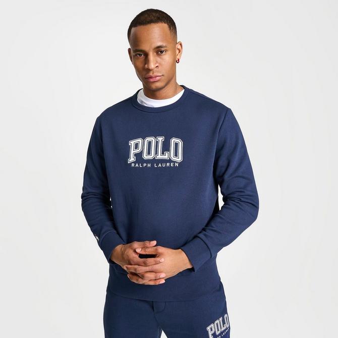 Men's Polo Ralph Lauren RL Fleece Logo Crewneck Sweatshirt